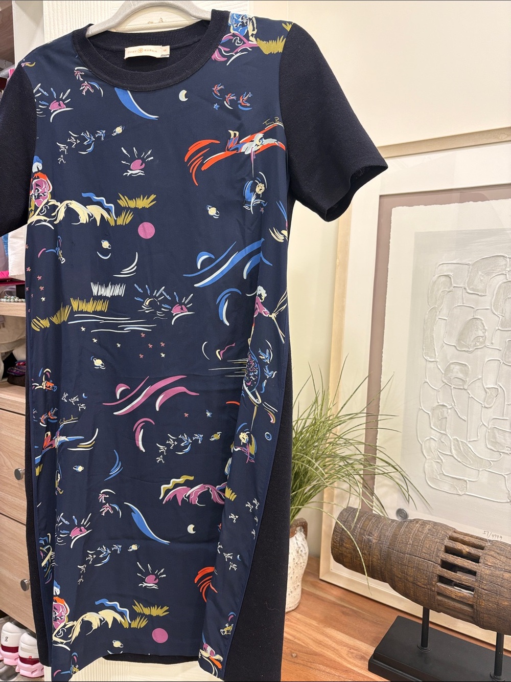 Tory Burch T-Shirt Silk Sweater Dress